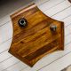 Masute Living - Masuta design deosebit Spin Sheesham Retro