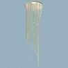 Lustra casa scarii, cristal Swarovski Spectra, Spiral 440cm
