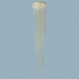 Corpuri de iluminat Lustre pentru casa scarii - Lustra casa scarii XXL, diametru 120, H-640cm, Spiral