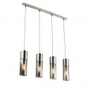 Lustra moderna cu 4 pendule ANNIKA nickel