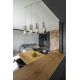 Pendule, Lustre suspendate - Lustra moderna cu 4 pendule ANNIKA nickel