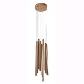 Pendule, Lustre suspendate - Lustra LED dimabila design Premium Class Quality ORGANIC FAT CUPRU