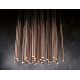 Candelabre, Lustre - Lustra LED dimabila design Premium Class Quality Ø62cm ORGANIC FAT CUPRU