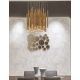 Candelabre, Lustre - Lustra LED dimabila design Premium Class Quality 62cm ORGANIC FAT GOLD