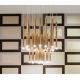 Candelabre, Lustre - Lustra LED dimabila design Premium Class Quality 62cm ORGANIC FAT GOLD