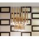 Candelabre, Lustre - Lustra LED dimabila design Premium Class Quality Ø62cm ORGANIC FAT GOLD