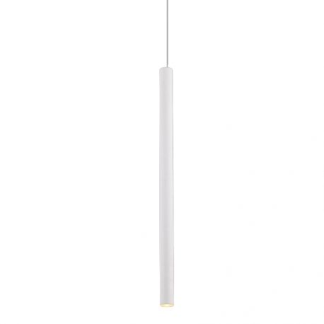 Pendule, Lustre suspendate - Pendul LED design Premium Class Quality Ø2,5cm ORGANIC FAT alb