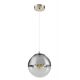 Pendule, Lustre suspendate - Lustra / Pendul modern 20cm VARUS nickel/crom