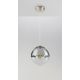 Pendule, Lustre suspendate - Lustra / Pendul modern 20cm VARUS nickel/crom