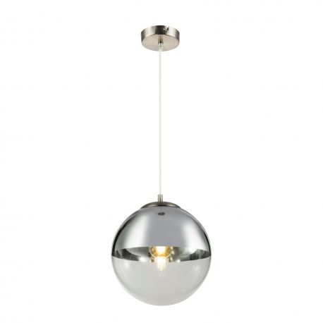 Pendule, Lustre suspendate - Lustra / Pendul modern 25cm VARUS nickel/crom