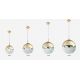 Pendule, Lustre suspendate - Pendul modern 30cm VARUS alama/auriu