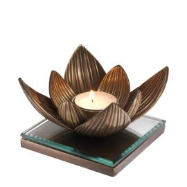 Parfumuri de camera, Idei cadouri, Obiecte decorative - Suport pentru lumanare design LUX Lotus
