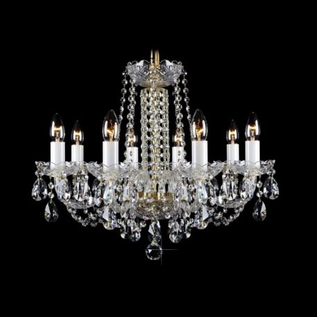 Lustre Cristal Bohemia - Lustra 8 brate cristal Bohemia
