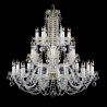 Lustra 24 brate cristal Bohemia
