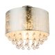Lustra moderna design elegant 40cm Amy I argintie