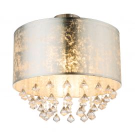 Lustra moderna design elegant 40cm Amy I argintie