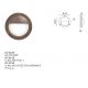 Aplice - Aplica exterior cu protectie IP55 Marina G9, 14cm