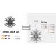 Pendule, Lustre suspendate - Lustra moderna design deosebit 75cm SIRIUS CH