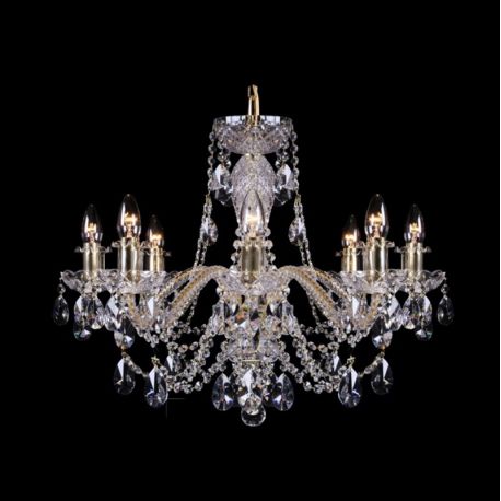 Lustre Cristal Bohemia - Lustra 8 brate cristal Bohemia