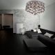 Lustre aplicate - Lustra moderna aplicata design deosebit 80cm Luvia CH