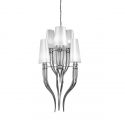 Lustra eleganta design LUX ultra-modern DIABLO 3+3 WHITE