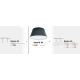 Pendule, Lustre suspendate - Lustra cu 2 pendule directionabile NATALIA 2S BK