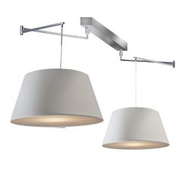 Pendule, Lustre suspendate - Lustra cu 2 pendule directionabile NATALIA 2S WH