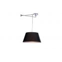Lustra cu un pendul directionabil NATALIA S BK