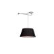 Pendule, Lustre suspendate - Lustra cu un pendul directionabil NATALIA S BK