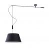 Lustra cu un pendul directionabil MALAGA BK