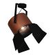 Lustra design vintage HL-3600-1XXL-C ARLEN COPPER & BLACK