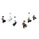 Lustre aplicate - Lustra design vintage HL-3600-1XL-C ARLEN COPPER & BLACK