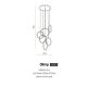 Candelabre, Lustre - Lustra LED design modern 100cm OLIMP