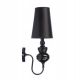 Aplice, corpuri de iluminat pentru pereti - Aplica de perete moderna design elegant Baroco Black