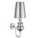 Aplice, corpuri de iluminat pentru pereti - Aplica de perete moderna design elegant Baroco Silver