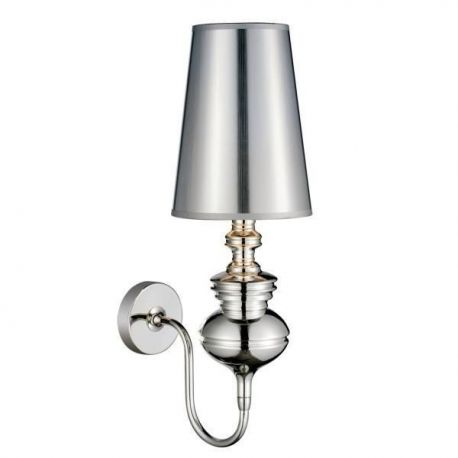 Aplice, corpuri de iluminat pentru pereti - Aplica de perete moderna design elegant Baroco Silver