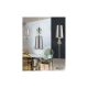 Aplice, corpuri de iluminat pentru pereti - Aplica de perete moderna design elegant Baroco Silver
