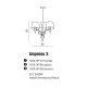 Candelabre, Lustre - Candelabru design elegant Impress 3 White