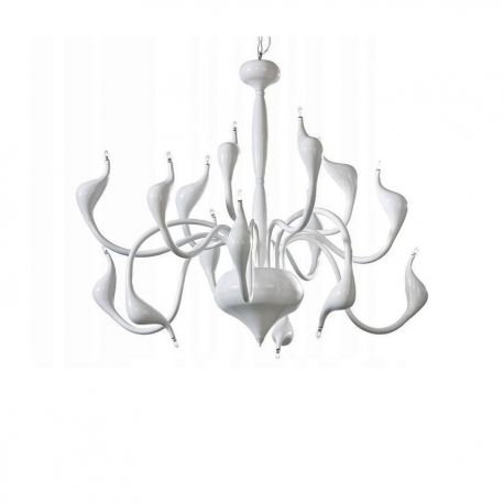 Pendule, Lustre suspendate - Lustra design modern Snake 2 white
