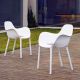 Set de 4 Scaune moderne cu brate de exterior / interior design premium SABINAS ARMCHAIR