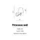 Aplice, corpuri de iluminat pentru pereti - Aplica de perete eleganta design modern Princessa