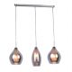 Pendule, Lustre suspendate - Lustra moderna AMBER MILANO 3 crom