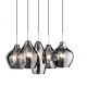 Pendule, Lustre suspendate - Lustra moderna AMBER MILANO 5 crom