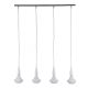 Pendule, Lustre suspendate - Lustra moderna Tasos 4 white
