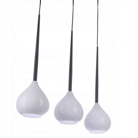 Pendule, Lustre suspendate - Lustra moderna Aga 3 WH/BK