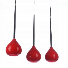Pendule, Lustre suspendate - Lustra moderna Aga 3 RD/BK