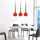 Pendule, Lustre suspendate - Lustra moderna Aga 3 RD/BK