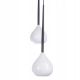 Pendule, Lustre suspendate - Lustra moderna Aga 5 WH/BK