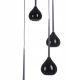 Pendule, Lustre suspendate - Lustra moderna Aga 5 BK/BK