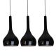 Pendule, Lustre suspendate - Lustra design modern Soul 3 black